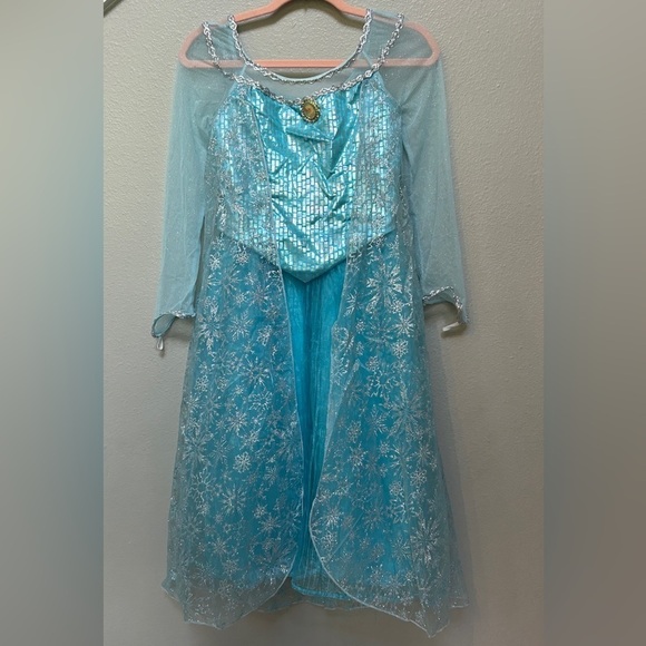 NWT Disney Parks Frozen Elsa Fancy Dress, girls size x-large 14-16 XL cosplay